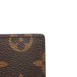 New and unused LOUIS VUITTON Portefeuille Multiple Bifold Wallet M60895 Monogram Brown Used 4a000842
