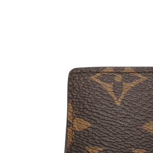 New and unused LOUIS VUITTON Portefeuille Multiple Bifold Wallet M60895 Monogram Brown Used 4a000842
