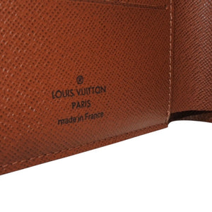 New and unused LOUIS VUITTON Portefeuille Multiple Bifold Wallet M60895 Monogram Brown Used 4a000842