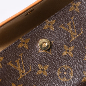 LOUIS VUITTON ルイヴィトン ウエスト ショルダーバッグ M51855 モノグラム ポシェットフロランティーヌ ブラウン 美品 中古 4a000511