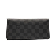 画像をギャラリービューアに読み込む, 極美品 LOUIS VUITTON ルイヴィトン ポルトフォイユブラザ 長財布 N62665 ダミエグラフィット ブラック 中古 4a000785