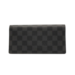 極美品 LOUIS VUITTON ルイヴィトン ポルトフォイユブラザ 長財布 N62665 ダミエグラフィット ブラック 中古 4a000785