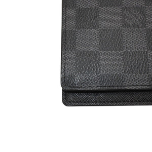 極美品 LOUIS VUITTON ルイヴィトン ポルトフォイユブラザ 長財布 N62665 ダミエグラフィット ブラック 中古 4a000785