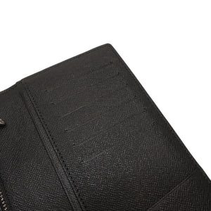 極美品 LOUIS VUITTON ルイヴィトン ポルトフォイユブラザ 長財布 N62665 ダミエグラフィット ブラック 中古 4a000785