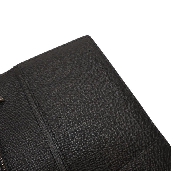 極美品 LOUIS VUITTON ルイヴィトン ポルトフォイユブラザ 長財布 N62665 ダミエグラフィット ブラック 中古 4a000785