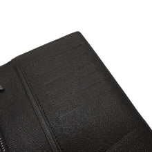 画像をギャラリービューアに読み込む, 極美品 LOUIS VUITTON ルイヴィトン ポルトフォイユブラザ 長財布 N62665 ダミエグラフィット ブラック 中古 4a000785
