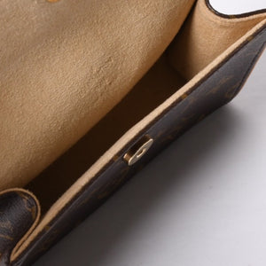 LOUIS VUITTON ルイヴィトン ウエスト ショルダーバッグ M51855 モノグラム ポシェットフロランティーヌ ブラウン 美品 中古 4a000511