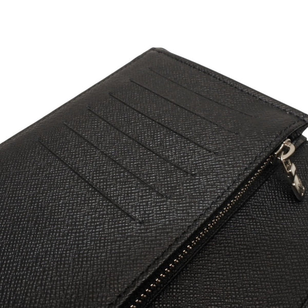 極美品 LOUIS VUITTON ルイヴィトン ポルトフォイユブラザ 長財布 N62665 ダミエグラフィット ブラック 中古 4a000785