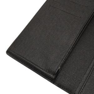 極美品 LOUIS VUITTON ルイヴィトン ポルトフォイユブラザ 長財布 N62665 ダミエグラフィット ブラック 中古 4a000785