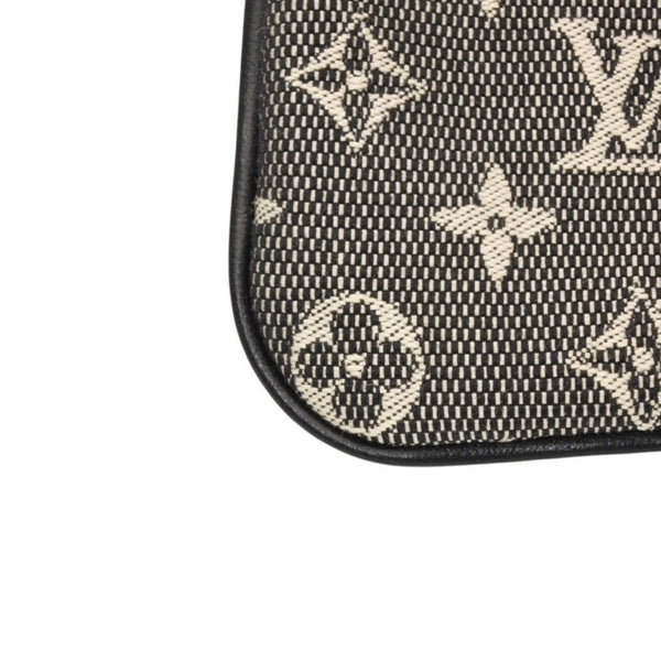 極美品 LOUIS VUITTON ルイヴィトン ミニ ポシェットクレ コインケース M92435 モノグラムキャンバス ゴールド金具 ノワール 中古 4a000787