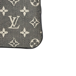 極美品 LOUIS VUITTON ルイヴィトン ミニ ポシェットクレ コインケース M92435 モノグラムキャンバス ゴールド金具 ノワール 中古 4a000787