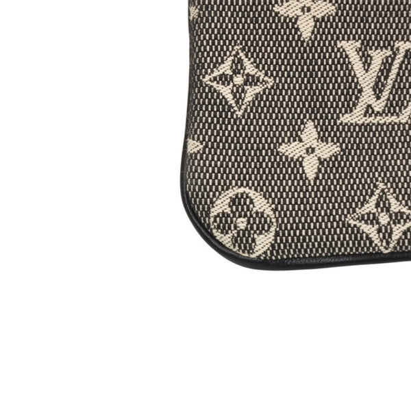 極美品 LOUIS VUITTON ルイヴィトン ミニ ポシェットクレ コインケース M92435 モノグラムキャンバス ゴールド金具 ノワール 中古 4a000787
