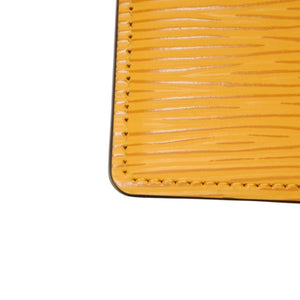 極美品 LOUIS VUITTON ルイヴィトン エピ ポルト カルト サンプール カードケース M81065 エピ レザー イエロー 中古 4a000786