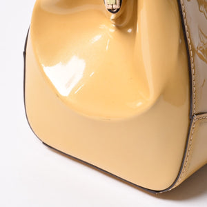 Very good condition LOUIS VUITTON 2WAY shoulder bag handbag Vernis M93507 Santa Monica used 4a000874