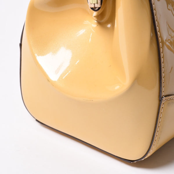 Very good condition LOUIS VUITTON 2WAY shoulder bag handbag Vernis M93507 Santa Monica used 4a000874