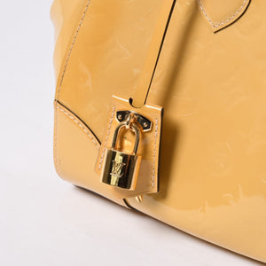 Very good condition LOUIS VUITTON 2WAY shoulder bag handbag Vernis M93507 Santa Monica used 4a000874