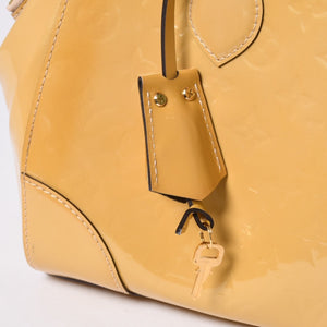 Very good condition LOUIS VUITTON 2WAY shoulder bag handbag Vernis M93507 Santa Monica used 4a000874