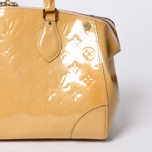 Very good condition LOUIS VUITTON 2WAY shoulder bag handbag Vernis M93507 Santa Monica used 4a000874