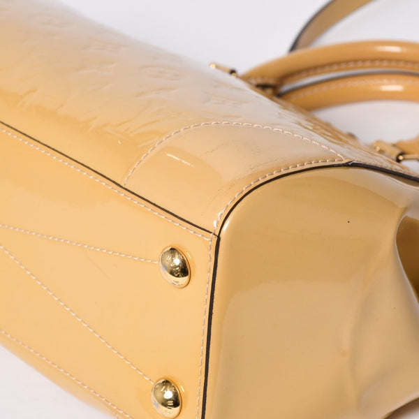 Very good condition LOUIS VUITTON 2WAY shoulder bag handbag Vernis M93507 Santa Monica used 4a000874