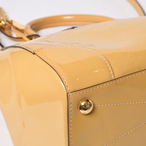 Very good condition LOUIS VUITTON 2WAY shoulder bag handbag Vernis M93507 Santa Monica used 4a000874
