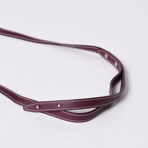 Like new GOYARD Handbag 2WAY Saigon ABB120180 Burgundy Purple Goyardin Canvas Silver Hardware Good Condition Used 4a000984