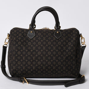 LOUIS VUITTON ルイヴィトン ハンドバッグ DU0122 スピーディー30 モノグラムデニム ミニボストンバッグ 美品 中古 4a000783