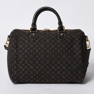 LOUIS VUITTON ルイヴィトン ハンドバッグ DU0122 スピーディー30 モノグラムデニム ミニボストンバッグ 美品 中古 4a000783
