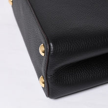 画像をギャラリービューアに読み込む, 新品同様 LOUIS VUITTON ルイヴィトン カプシーヌBB M94755 2WAY ハンドバッグ トリヨンレザー ブラック 中古 4a000525