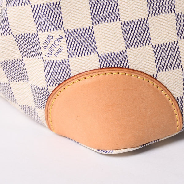 極美品 LOUIS VUITTON ルイヴィトン ハンドバッグ N51207 ハムステッドPM ホワイト ダミエアズール中古 4a000817