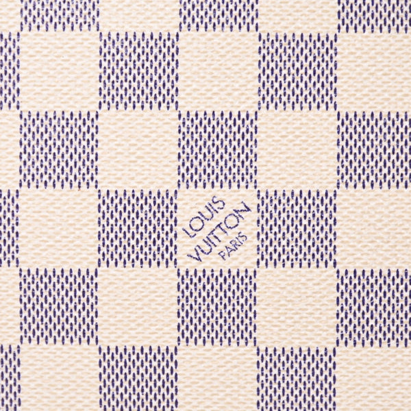 極美品 LOUIS VUITTON ルイヴィトン ハンドバッグ N51207 ハムステッドPM ホワイト ダミエアズール中古 4a000817