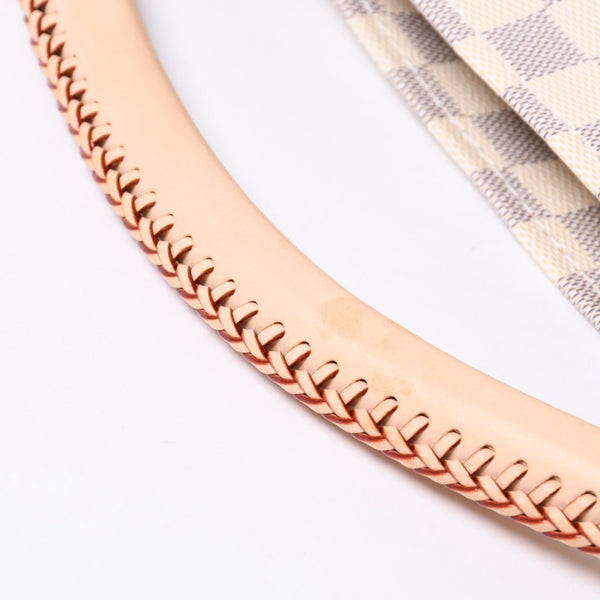 Very good condition LOUIS VUITTON Artzi MM one shoulder bag N41174 Damier Azur white gray gold hardware used 4a000408