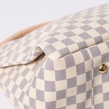 画像をギャラリービューアに読み込む, 極美品 LOUIS VUITTON ルイヴィトン アーツィ MM ワンショルダーバッグ N41174 ダミエ アズール ホワイト グレー ゴールド金具 中古 4a000408