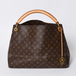 Very good condition LOUIS VUITTON Artsy MM shoulder bag M40249 Monogram PVC leather Gold hardware Used 4a000365