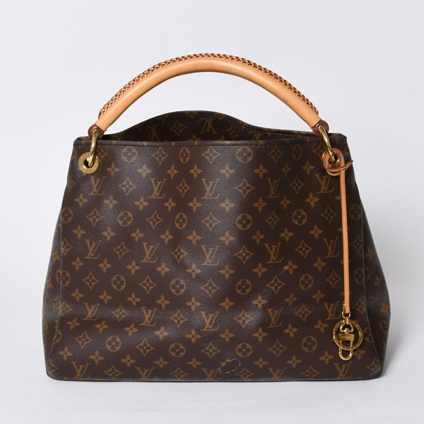 Very good condition LOUIS VUITTON Artsy MM shoulder bag M40249 Monogram PVC leather Gold hardware Used 4a000365