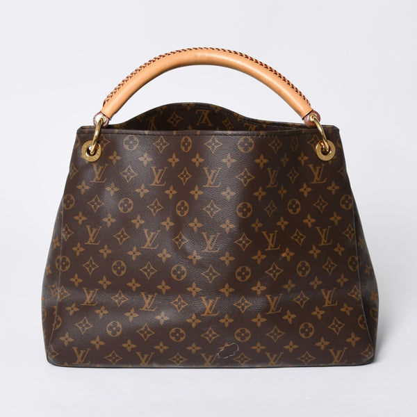 Very good condition LOUIS VUITTON Artsy MM shoulder bag M40249 Monogram PVC leather Gold hardware Used 4a000365