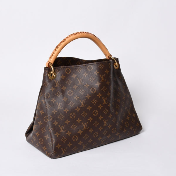 Very good condition LOUIS VUITTON Artsy MM shoulder bag M40249 Monogram PVC leather Gold hardware Used 4a000365