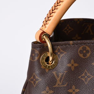 Very good condition LOUIS VUITTON Artsy MM shoulder bag M40249 Monogram PVC leather Gold hardware Used 4a000365