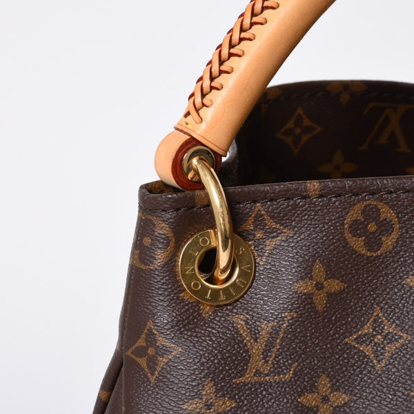 Very good condition LOUIS VUITTON Artsy MM shoulder bag M40249 Monogram PVC leather Gold hardware Used 4a000365