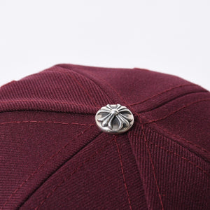 New and unused CHROME HEARTS CH BASEBALL TRUCKER CAP CH Baseball Trucker Cap ONE SIZE CH Embroidery Used 4a000534