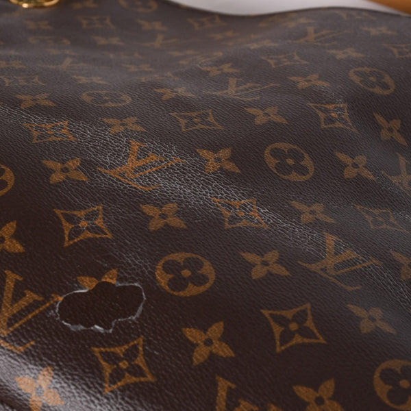 Very good condition LOUIS VUITTON Artsy MM shoulder bag M40249 Monogram PVC leather Gold hardware Used 4a000365