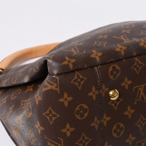 Very good condition LOUIS VUITTON Artsy MM shoulder bag M40249 Monogram PVC leather Gold hardware Used 4a000365