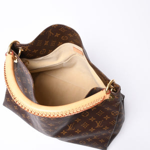 Very good condition LOUIS VUITTON Artsy MM shoulder bag M40249 Monogram PVC leather Gold hardware Used 4a000365