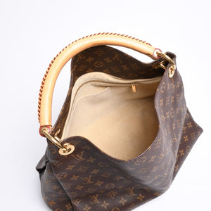 Very good condition LOUIS VUITTON Artsy MM shoulder bag M40249 Monogram PVC leather Gold hardware Used 4a000365