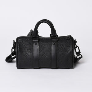 Very good condition LOUIS VUITTON Keepall Bandouliere 25 Shoulder bag Handbag Monogram Taurillon M20900 Used 4b006644