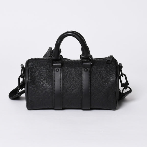 Very good condition LOUIS VUITTON Keepall Bandouliere 25 Shoulder bag Handbag Monogram Taurillon M20900 Used 4b006644