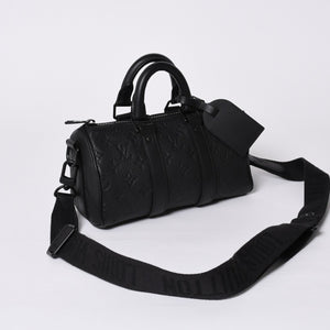 Very good condition LOUIS VUITTON Keepall Bandouliere 25 Shoulder bag Handbag Monogram Taurillon M20900 Used 4b006644