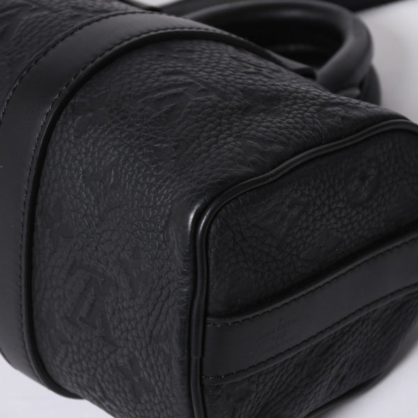 Very good condition LOUIS VUITTON Keepall Bandouliere 25 Shoulder bag Handbag Monogram Taurillon M20900 Used 4b006644