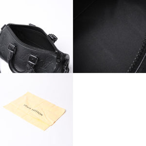 Very good condition LOUIS VUITTON Keepall Bandouliere 25 Shoulder bag Handbag Monogram Taurillon M20900 Used 4b006644
