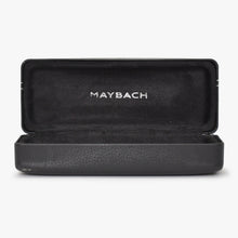 画像をギャラリービューアに読み込む, MERCEDES MAYBACH メルセデス マイバッハ THE ARTIST Ⅲ リムレスメガネ 度入り P-HB-Z25 サイズ56□18-140 ウッドテンプル 美品 中古 4a000551