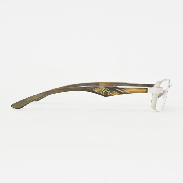 MERCEDES MAYBACH Mercedes Maybach THE ARTIST Ⅲ Rimless Glasses Prescription P-HB-Z25 Size 56□18-140 Wood Temple Good Condition Used 4a000551